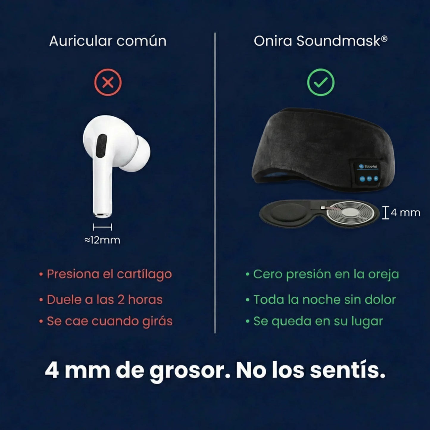Antifaz Bluetooth Premium Onira Sleepmask®