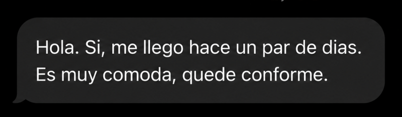 Testimonio de cliente Onira