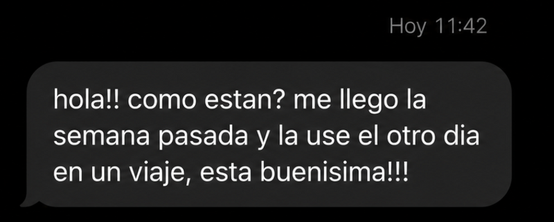 Testimonio de cliente Onira