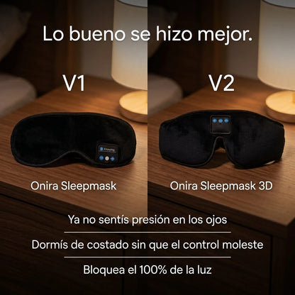 Antifaz Bluetooth Onira Sleepmask 3D®