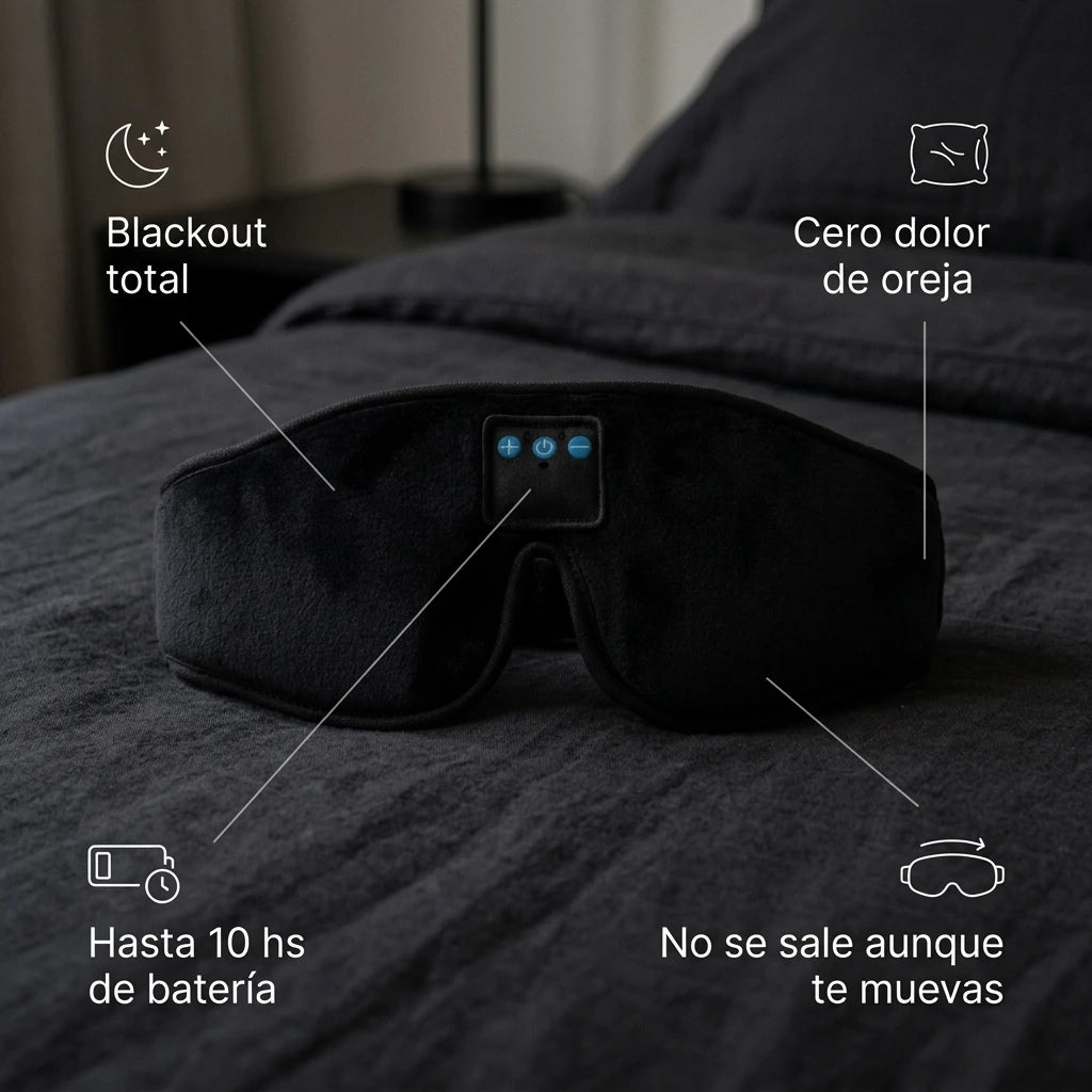 Antifaz Bluetooth Onira Sleepmask 3D®